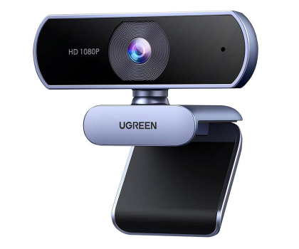 Kamera internetowa UGREEN Kamera internetowa z mikrofonem 15728 USB srebrna